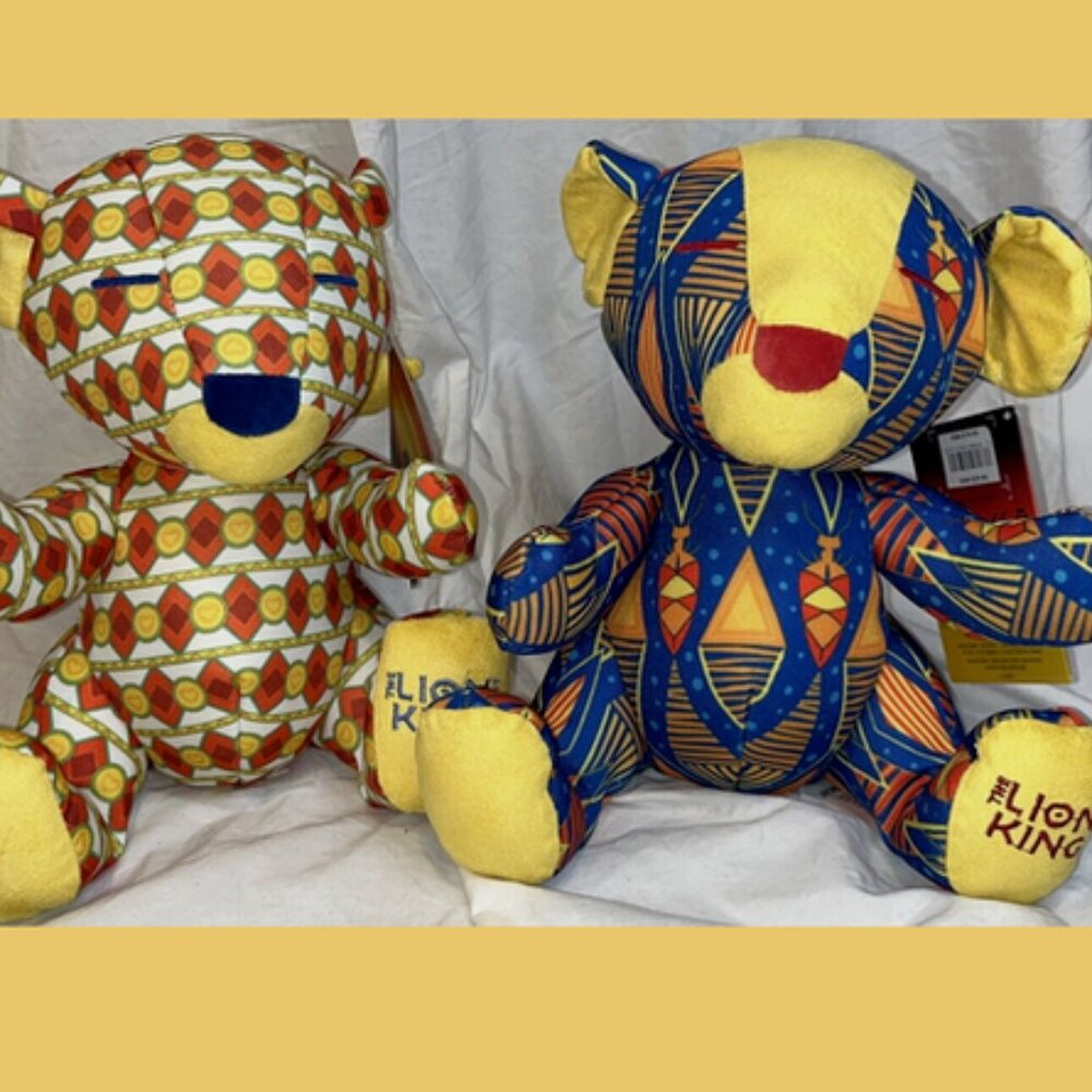 Disney Store Simba & Nala Plush – The Lion King Film Special Edition NEW Set (2)